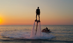 In mare col flyboard